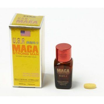 Таблетки возбуждающие MACA 10 шт