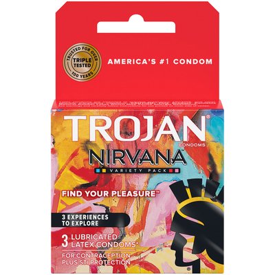 Упаковка 3шт Trojan Nirvana UCIU001108 SafeYourLove
