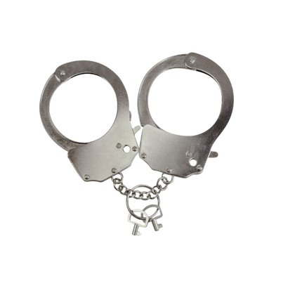 Наручники металеві Adrien Lastic Handcuffs Metallic (поліцейські) AD30400 SafeYourLove