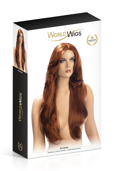 Перука World Wigs RIHANA LONG REDHEAD SO4693 SafeYourLove