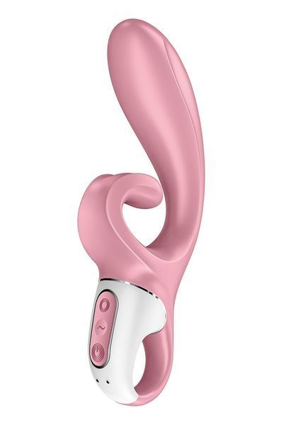 Рожевий смартвібратор-кролик Satisfyer Hug Me SO6274 SafeYourLove