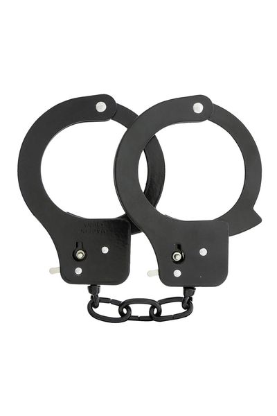 Наручники BONDX METAL cuffs, BLACK, Білий, One Size DT20866 SafeYourLove