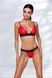 Комплект белья GLAMISS SET red/black S/M - Passion P56150 фото 1