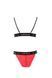 Комплект белья GLAMISS SET red/black S/M - Passion P56150 фото 4