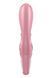 Рожевий смартвібратор-кролик Satisfyer Hug Me SO6274 фото 5 Safeyourlove