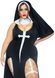 Костюм монашки Leg Avenue Sultry Sinner 1X-2X LA86972X-2X фото 1