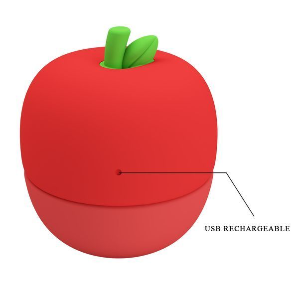Pretty Love APPLE Secret clitoral stimulator, Red