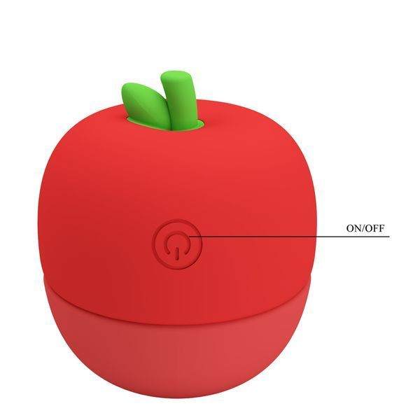 Pretty Love APPLE Secret clitoral stimulator, Red