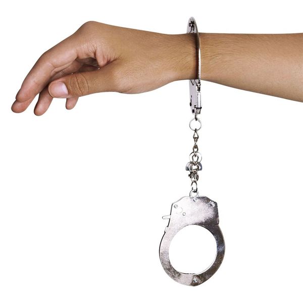 Наручники металеві Adrien Lastic Handcuffs Metallic (поліцейські) AD30400 SafeYourLove