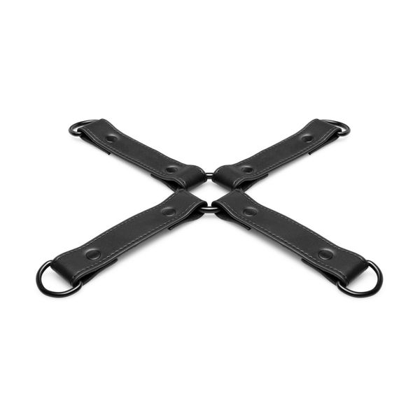 Хрестовина Bedroom Fantasies Hogtie 4 - Way Restraint Cross - Black SO8812 SafeYourLove