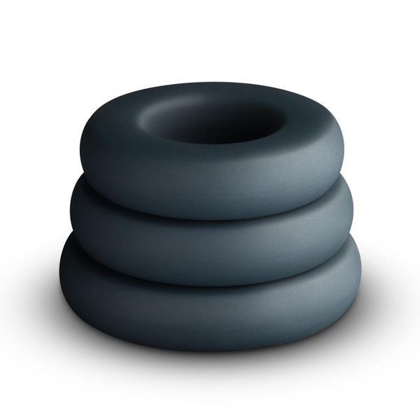 Набор эрекционных колец Boners 3-Piece Hefty Cock Ring Set SO8872 фото