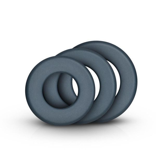 Набор эрекционных колец Boners 3-Piece Hefty Cock Ring Set SO8872 фото