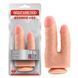 Podw&oacute;jny dildo z moszną Chisa Ballsy Super Cock Bromeo # 02 na przyssawce, ciało