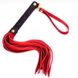 Флоггер DS Fetish Leather flogger S red 292000123 фото 2 Safeyourlove