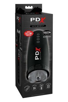 Мастурбатор Pipedream PDX Elite с вибрацией и всасыванием, 22 см P61437 фото
