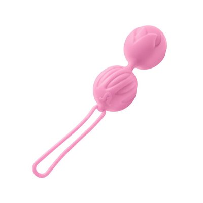 Вагінальні кульки Adrien Lastic Geisha Lastic Balls Mini Pink (S), діаметр 3,4 см, маса 85 г AD40431 SafeYourLove
