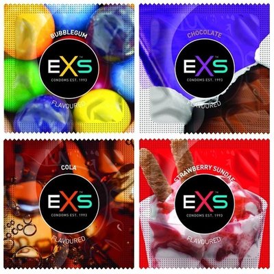 Презервативы со вкусом EXS Flavoured UCIU000530 фото
