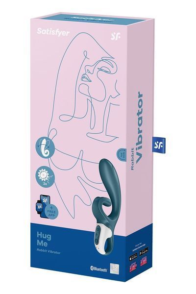 Зелений смартвібратор-кролик Satisfyer Hug Me SO6273 SafeYourLove