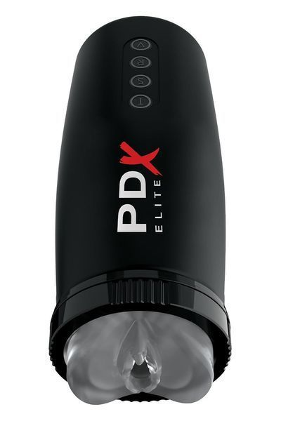 Мастурбатор Pipedream PDX Elite с вибрацией и всасыванием, 22 см P61437 фото
