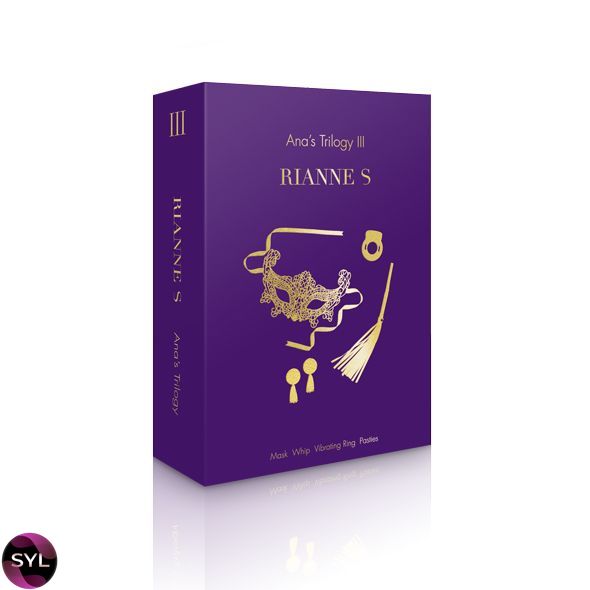 Романтичний подарунковий набір RIANNE S Ana's Trilogy Set III: ерекційне кільце, ажурна маска на обл SO3857 SafeYourLove