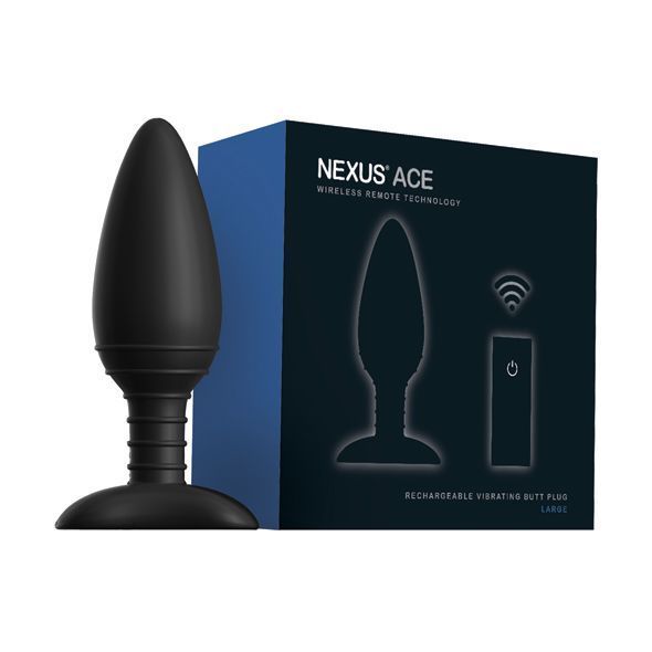 Анальна вібропробка Nexus ACE Large, з пультом ДК, макс. діаметр 5 см ACE002 SafeYourLove