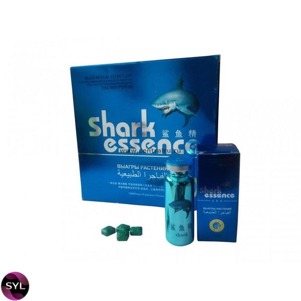 Таблетки Shark Essence (Акулій Екстракт) для сильної ерекції (ціна за упаковку, в упаковці 10 таблеток)