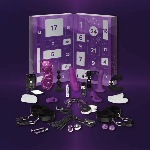 Адвент календар (24 предмети) Lovehoney Couple's Advent Calendar Фіолетовий W85865 SafeYourLove