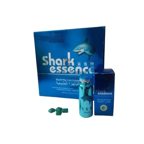 Tabletki Shark Essence (Shark Extract) na silną erekcję (cena za opakowanie, w opakowaniu 10 tabletek)