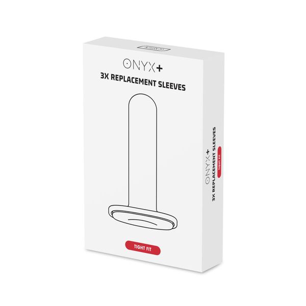 Рукав для Kiiroo Onyx+ Tight (3 шт.), менший діаметр SO6592 SafeYourLove