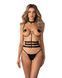 Портупея Obsessive Premisis Black harness S/M/L SX3117 фото 1