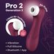 Вакуумный клиторальный стимулятор Satisfyer Pro 2 Generation 3 with Liquid Air (Bluetooth) SO7774 фото 2