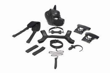 Набор BDSM щенок Master Series Luxury Pup Arsenal Set SX1194 фото