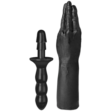 Рука для фістингу Doc Johnson Titanmen The Hand with Vac-U-Lock Compatible Handle, діаметр 6,9 см SO2810 SafeYourLove