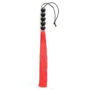 Red whip, FLOGGER ball handle, 45 cm