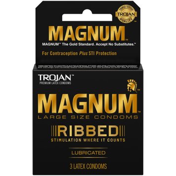 Trojan Magnum Ribbed упаковка 3шт