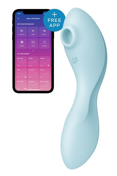 Вакуумный смарт-стимулятор с вибрацией Satisfyer Curvy Trinity 5+ SO6726 фото