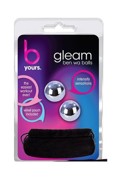Kulki dopochwowe B YOURS GLEAM STAINLESS STEEL, srebrne, Silver