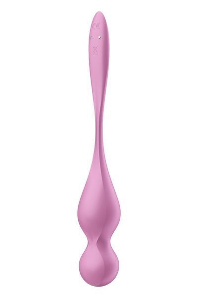 Smart Kegel balls Satisfyer Love Birds 1 with vibration, pink