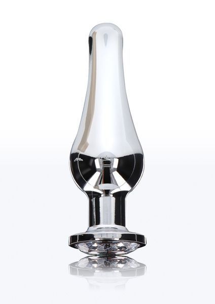 Metal anal plug TOY JOY Diamond, L, 13 &times; 9.5 cm