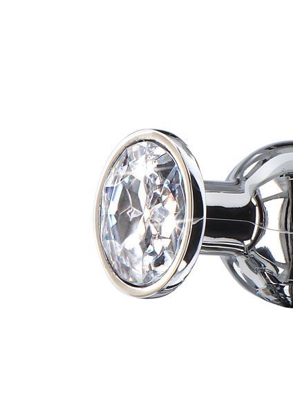 Metal anal plug TOY JOY Diamond, L, 13 &times; 9.5 cm