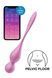 Smart Kegel balls Satisfyer Love Birds 1 with vibration, pink