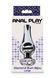 Metal anal plug TOY JOY Diamond, L, 13 &times; 9.5 cm
