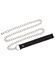 Поводок с карабином и черной петлей Chain Leash TB17105 фото 2