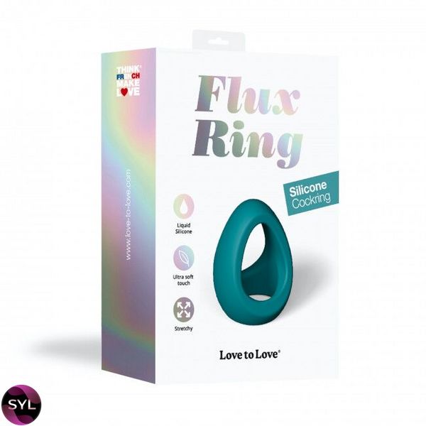 Эрекционное кольцо двойное Love To Love FLUX RING - TEAL ME SO5086 фото