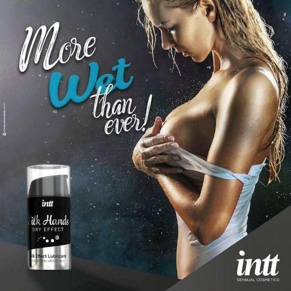 Intt Silk Hands silicone-based masturbation lubricant, 15 ml