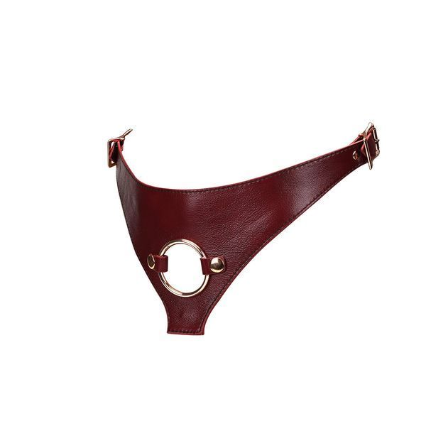 Liebe Seele Wine Red Strap On Harness