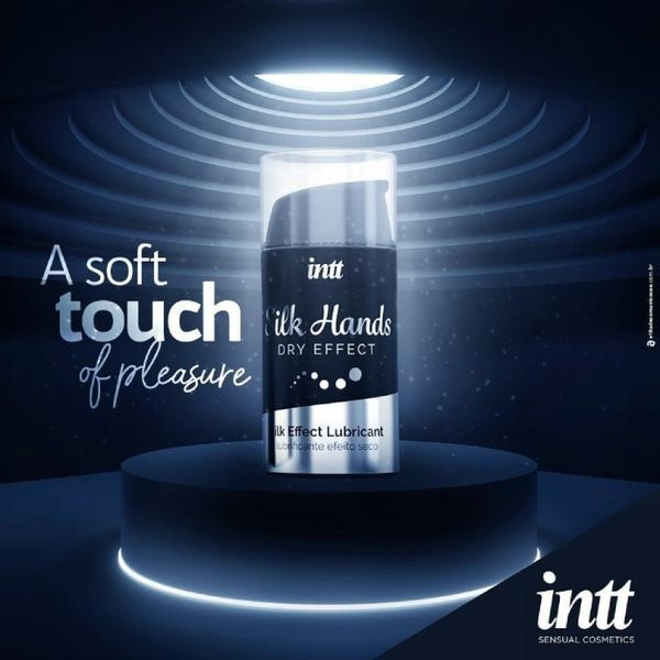 Intt Silk Hands silicone-based masturbation lubricant, 15 ml