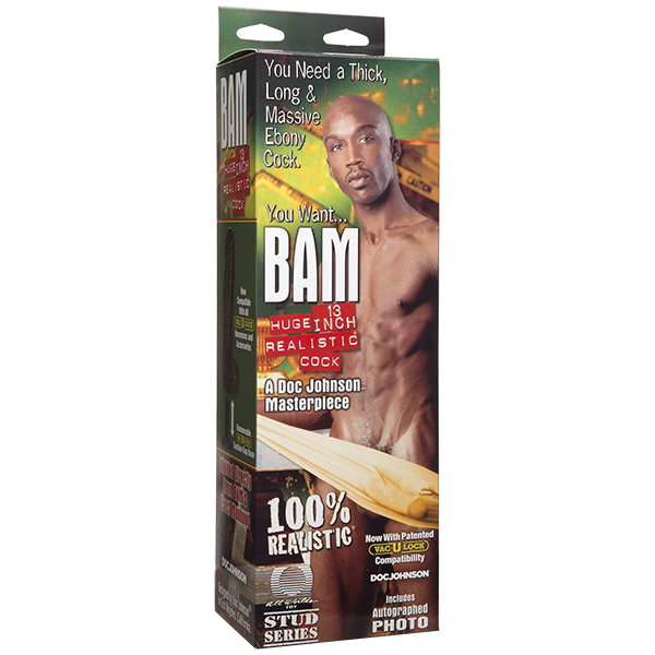 Фалоімітатор Doc Johnson BAM - Huge 13 Inch Realistic Cock SO2819 SafeYourLove