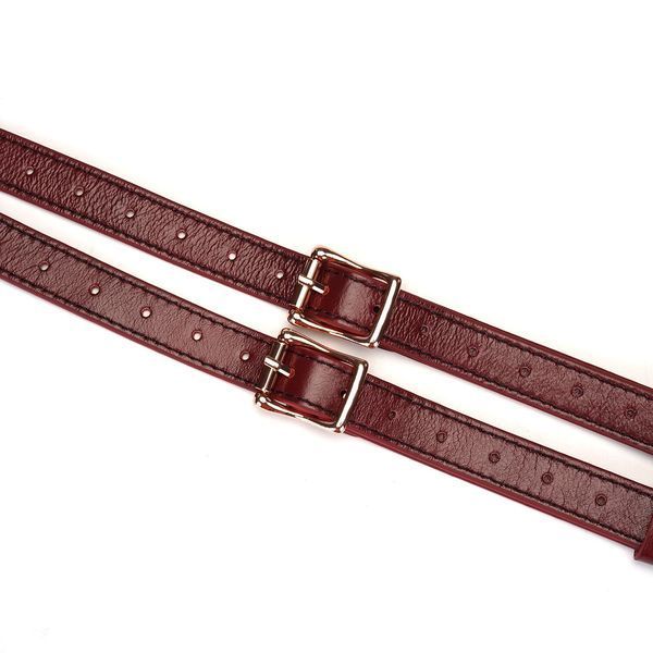 Liebe Seele Wine Red Strap On Harness