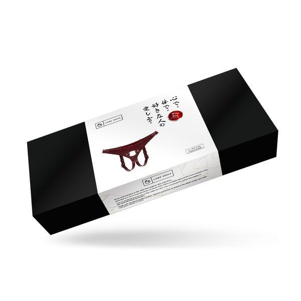 Liebe Seele Wine Red Strap On Harness